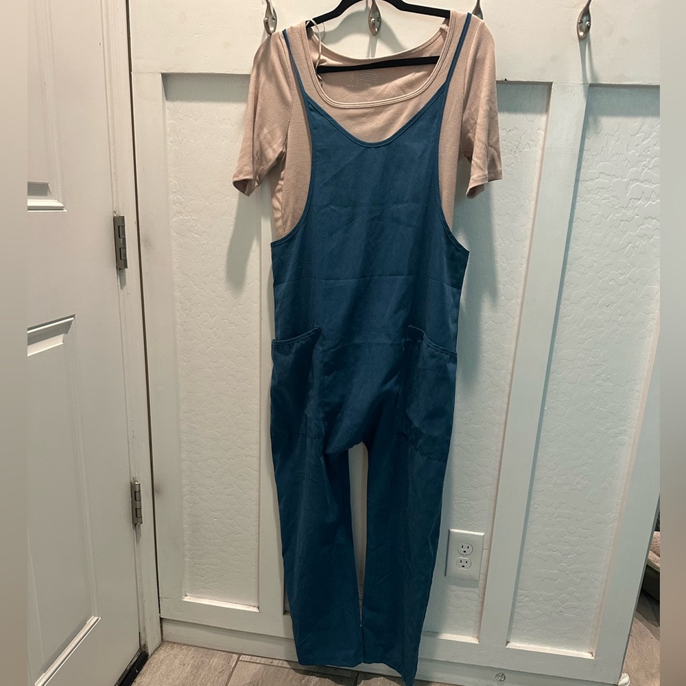 Womens Blue Overalls‎